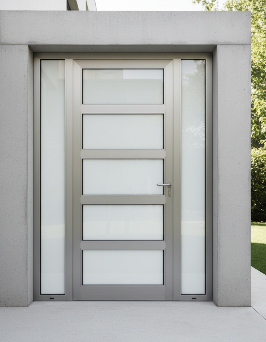 Alüminyum Bina Giriş Kapısı