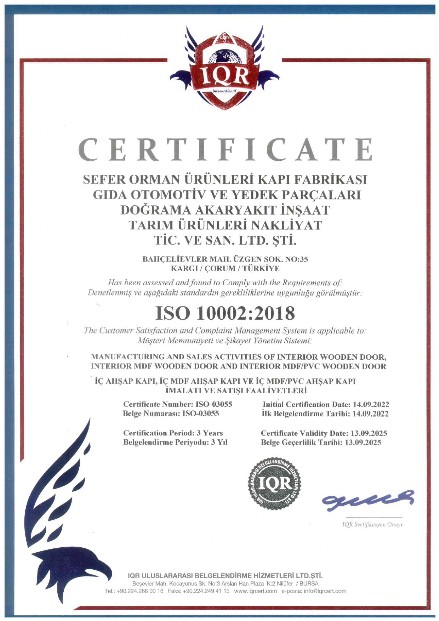ISO 10002:2018