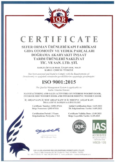 ISO 9001:2015