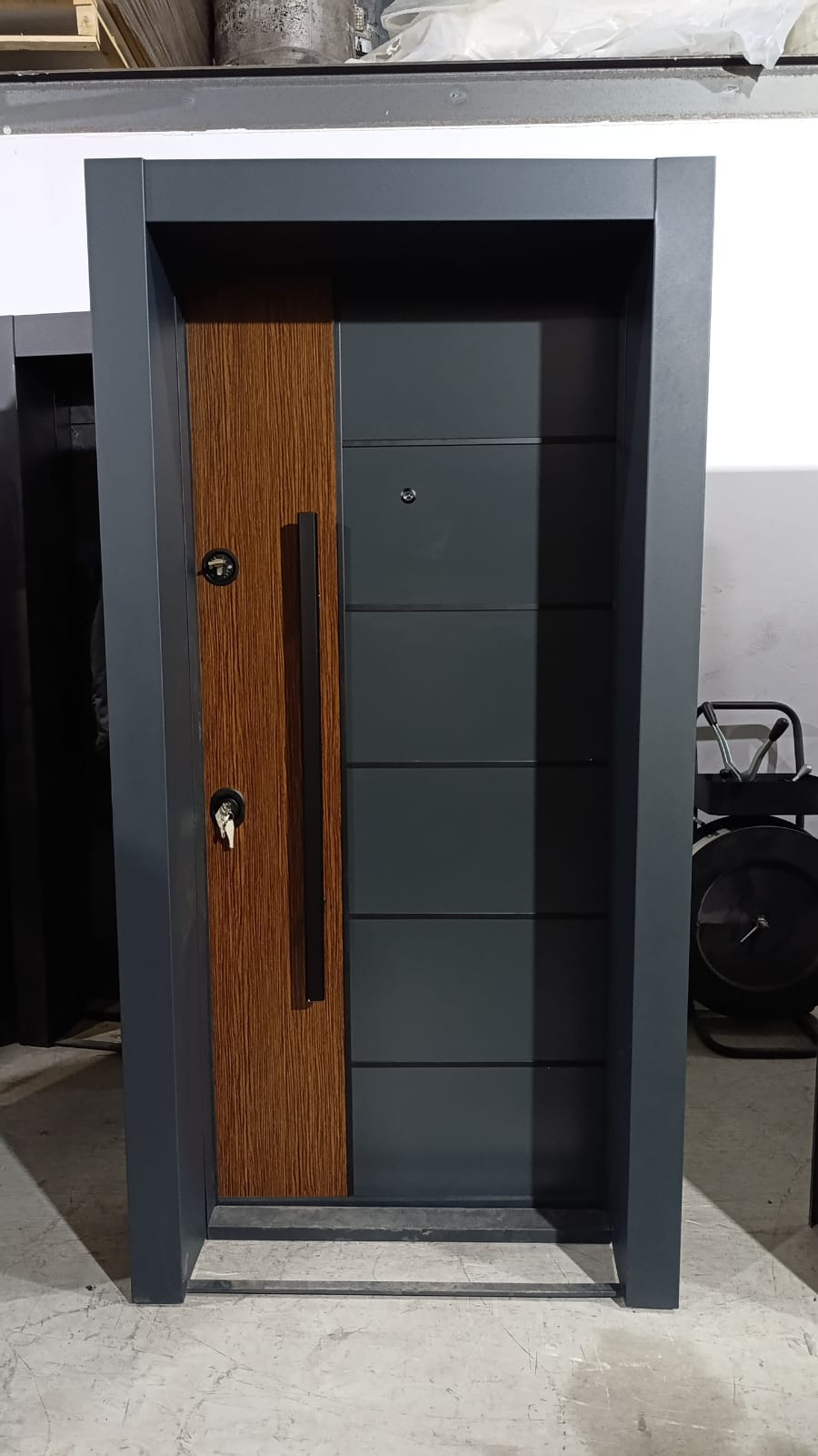 Modern Seri Çelik Kapı Model 2