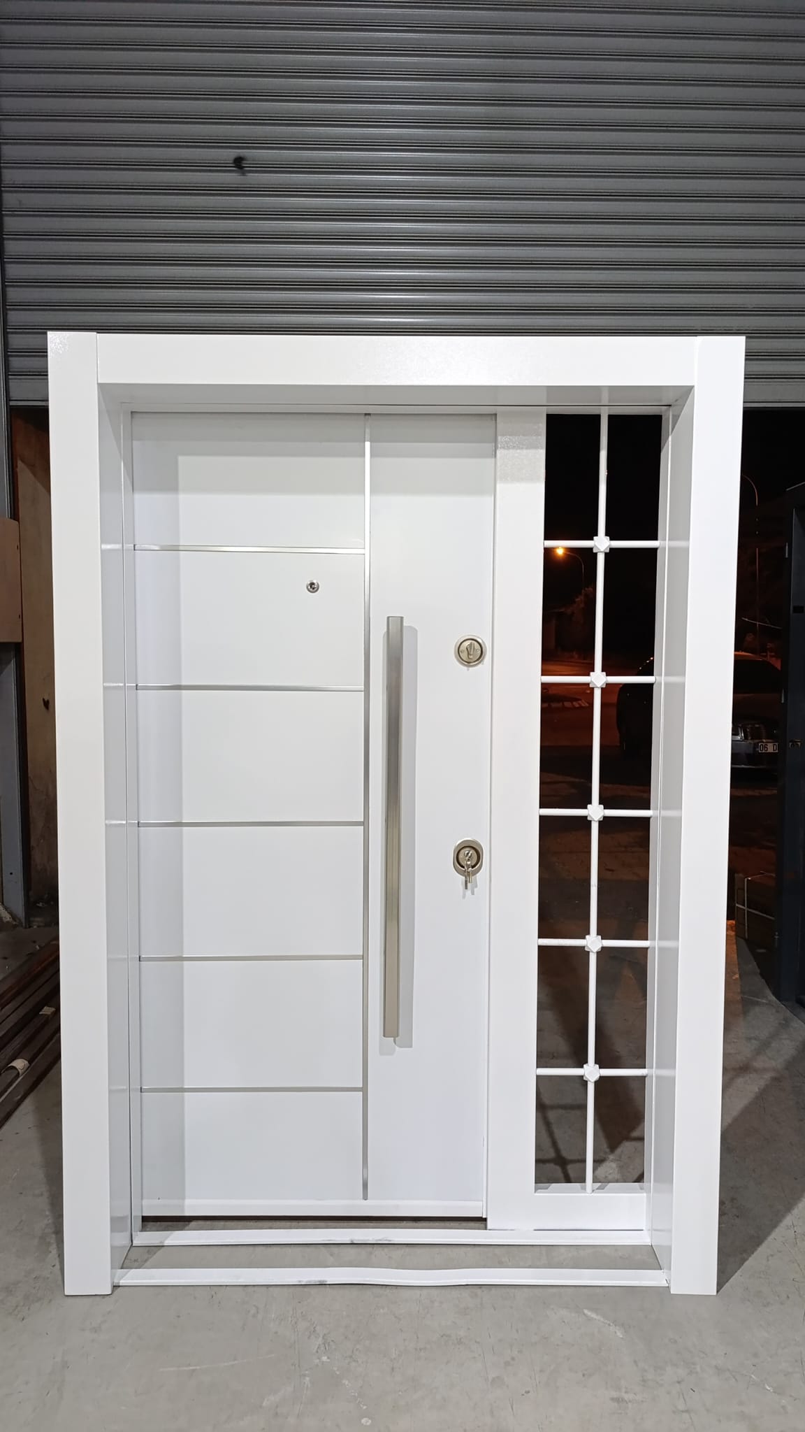 Modern Seri Çelik Kapı Model 9